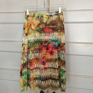 HAYSTACKS KANT ITALY 26 SKIRT HIBISCUS DEW XS